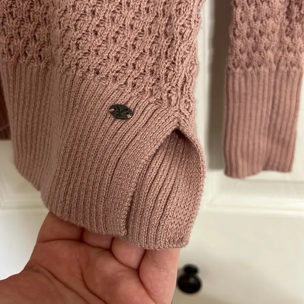American Eagle Soft Blush Knit Longsleeve Sweater Size XS - Picture 6 of 8